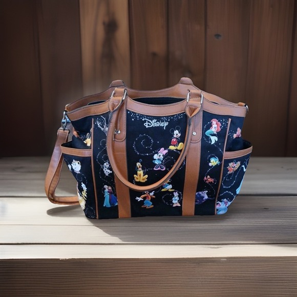 Disney The Bradford Exchange  "Carry The Magic" Designer-Style Tote Bag - Picture 1 of 7